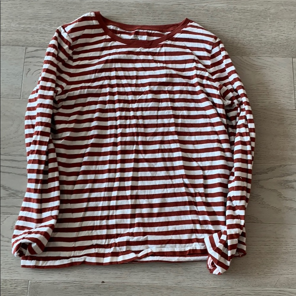 Striped madewell long sleeve T